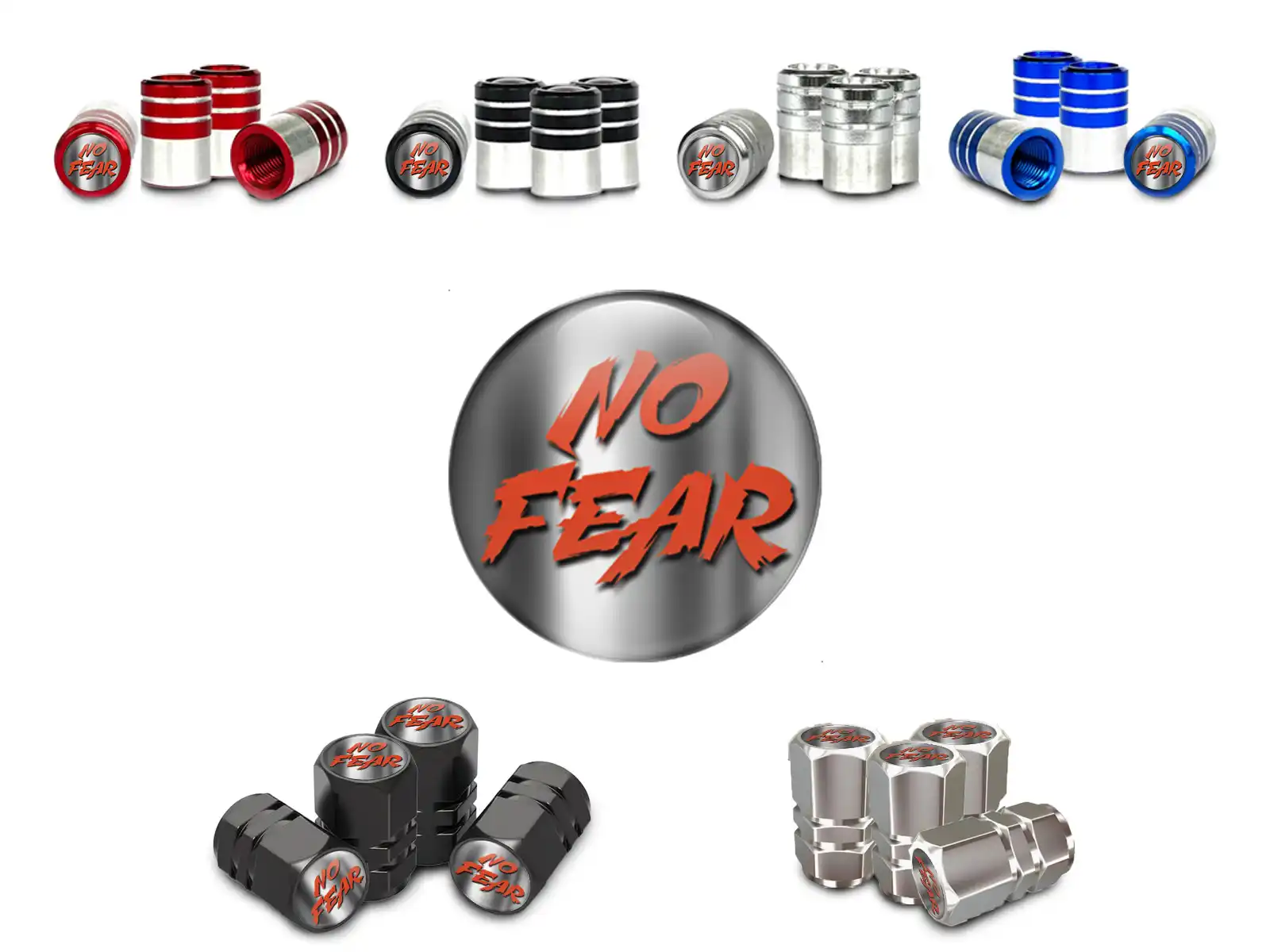 Valve Covers for Bicycles Alloy Style
